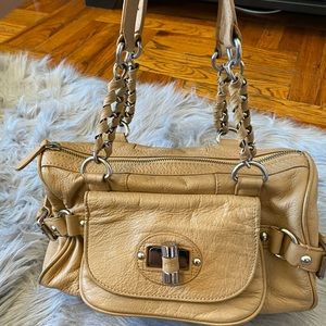 FINAL PRICE- Bebe tan handbag.